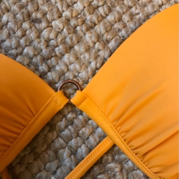 Aerie two piece bikini bra top. Gold. Size XL. - Picture 4 of 8